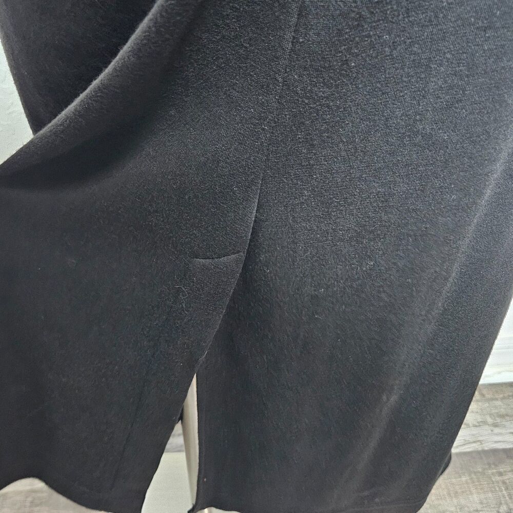Vintage Quacker Factory Sequin Christmas Lights Maxi Skirt Black Elastic Waist L - Picture 5 of 7